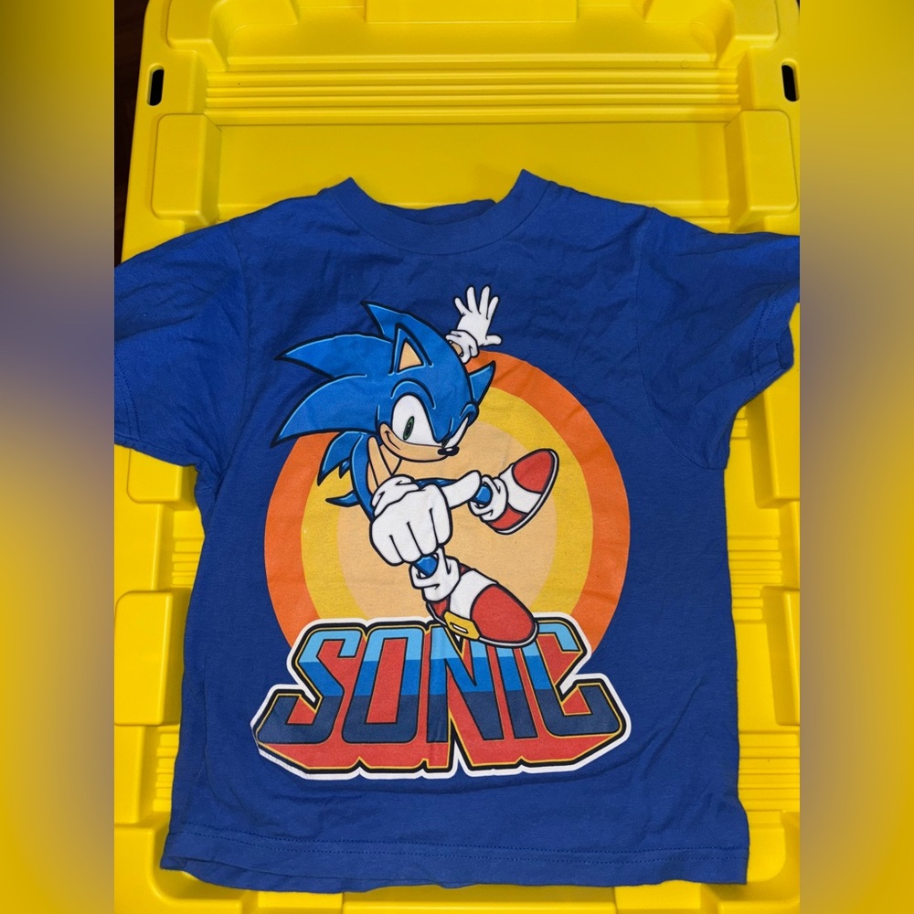Sonic the Hedgehog Blue Kids Tee - Short Sleeve
